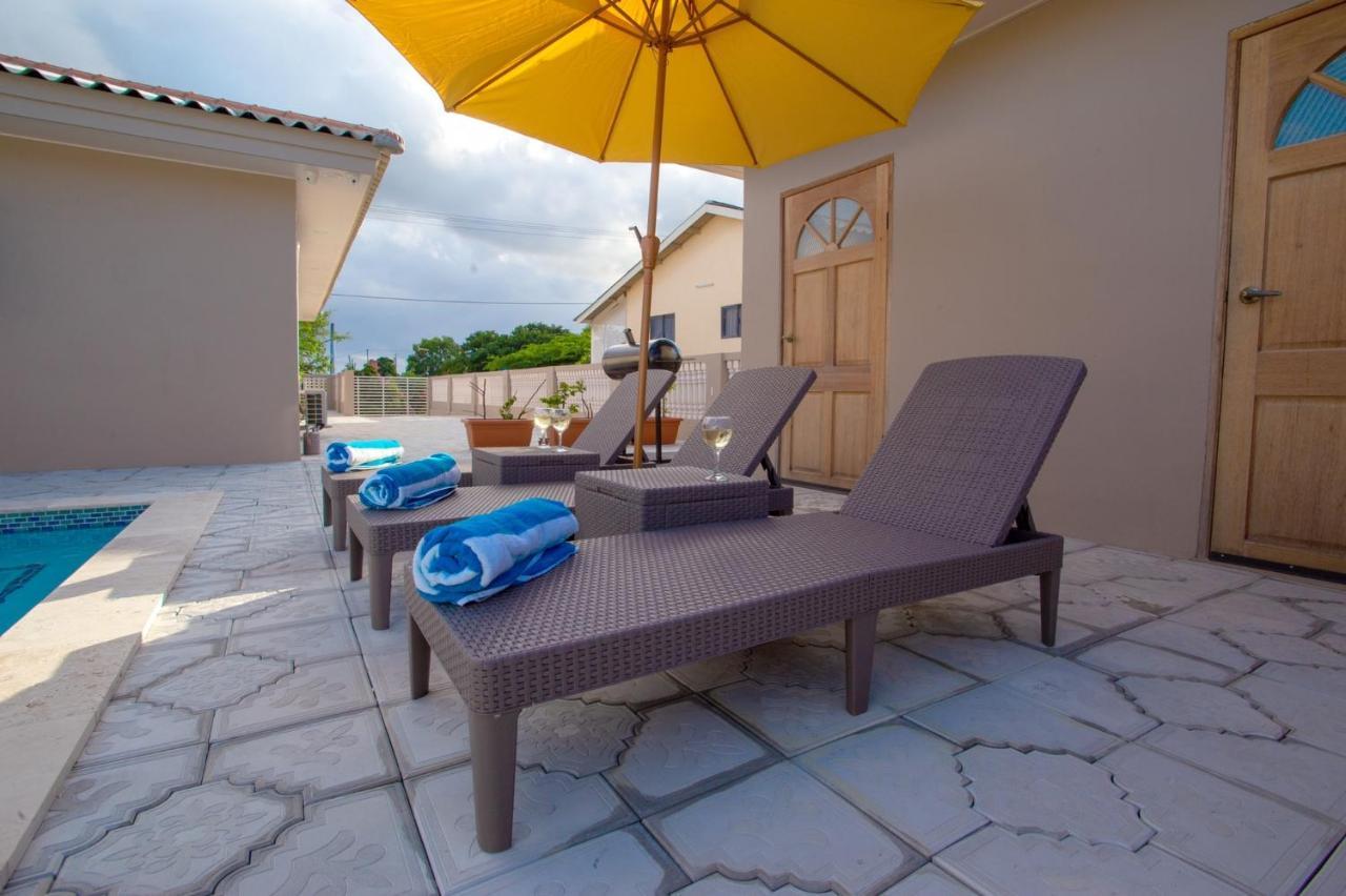 Lovely Caribbean Family Villa With Private Pool Willemstad Exterior foto